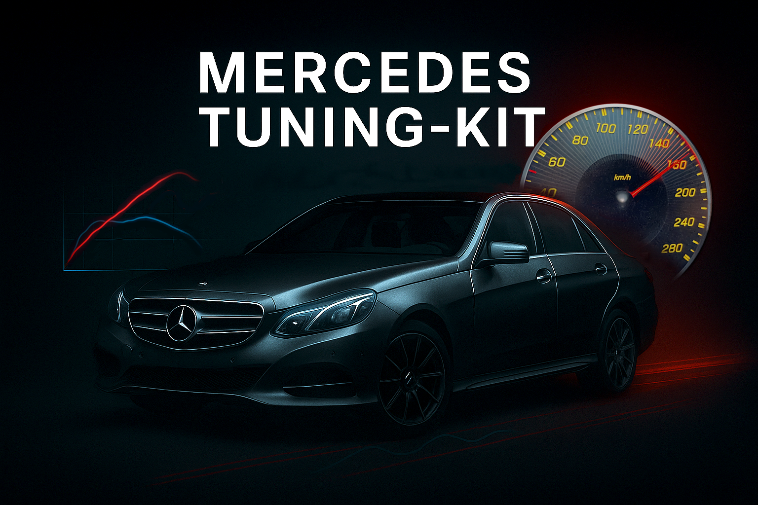 Tuning-Kit - E-Klasse E 500 W207 mit Vmax, Endschalldämpfer-Anlage
